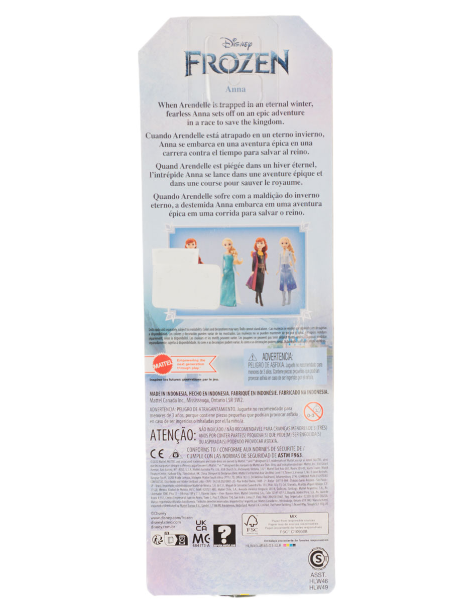 Muñeca Frozen Anna 4