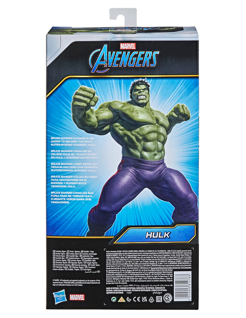 Figura articulada Titan Hero Series Avengers Bruce Banner titan hero con movimiento 4