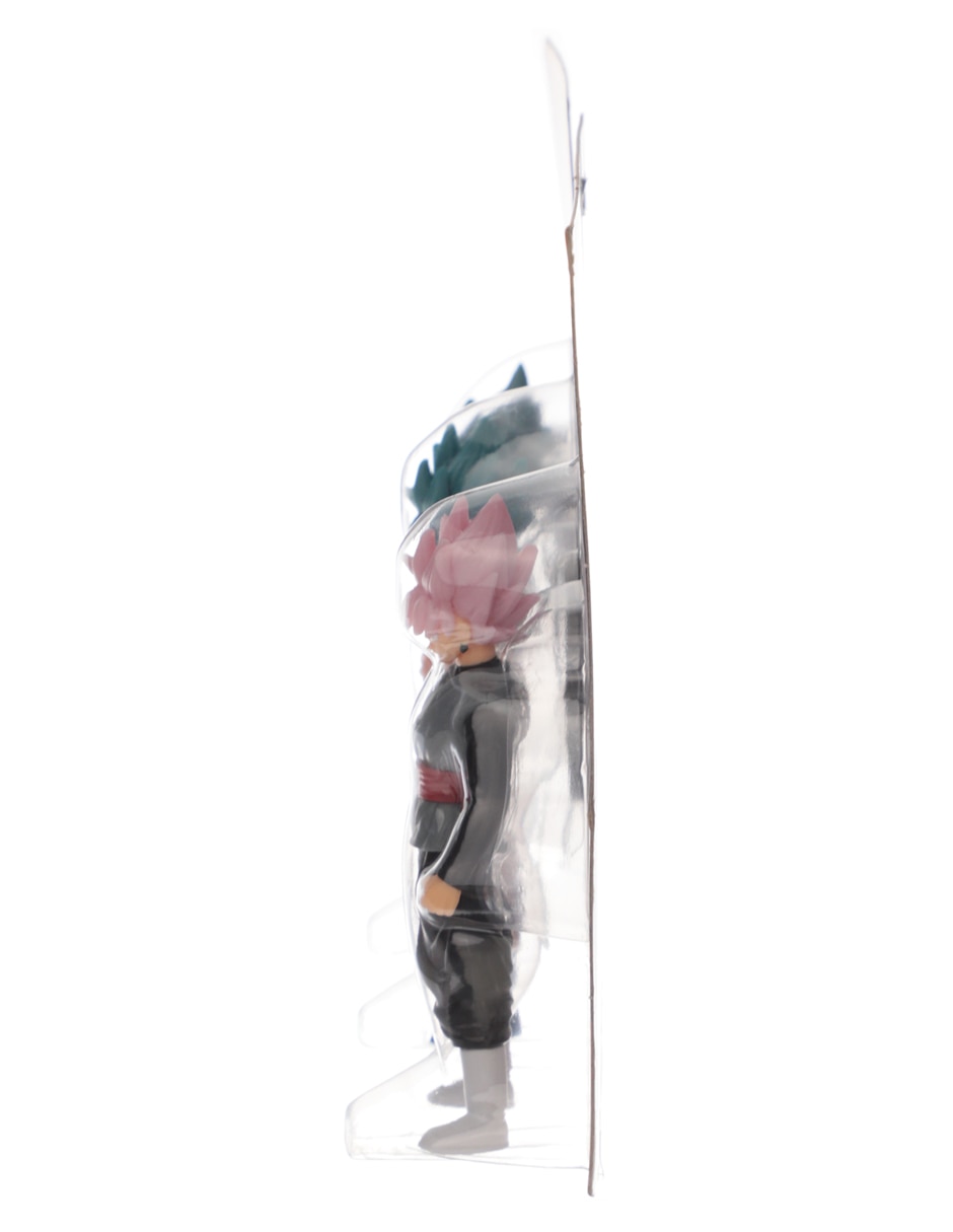 Figura de acción Super Saiyan Blue Vegeta, Super Saiyan Blue Goku, Super Saiyan Rosé Goku Black articulada 3