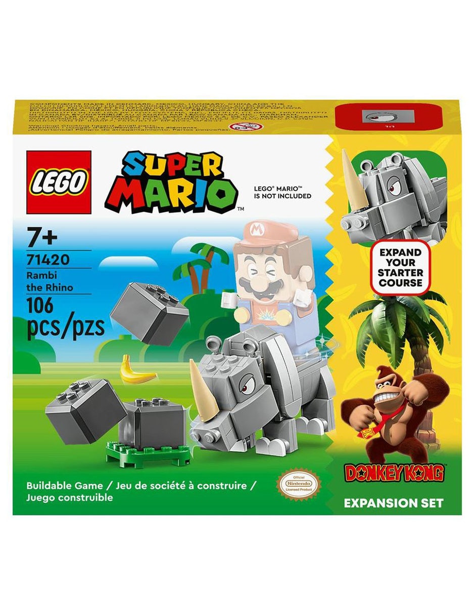 Super Mario Set de Expansión: Rambi, el rinoceronte 71420 3