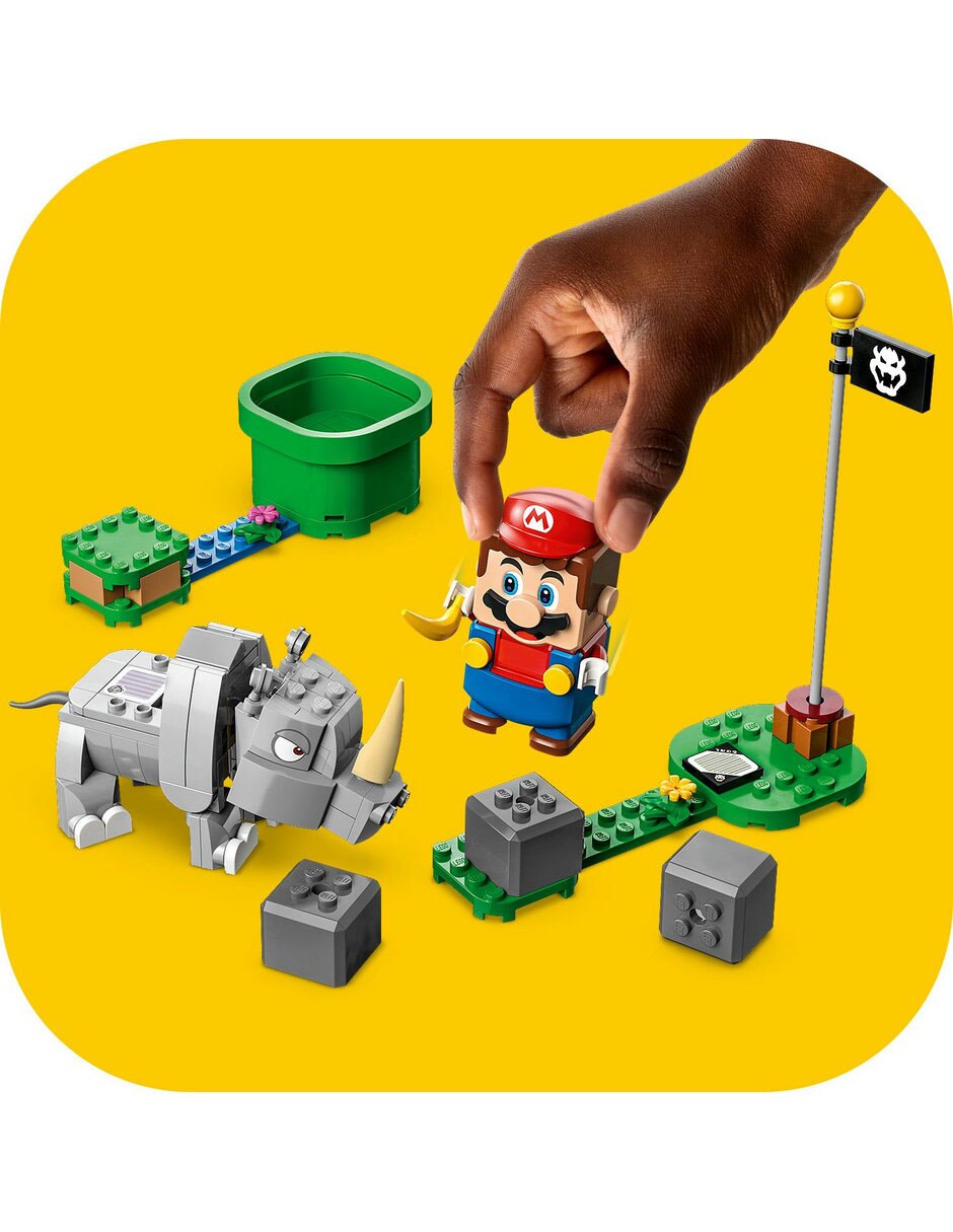 Super Mario Set de Expansión: Rambi, el rinoceronte 71420 8