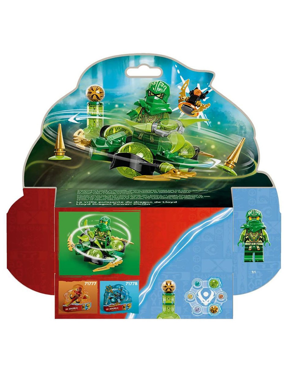 Ninjago Lloyd Dragon Power: Ciclón Spinjitzu 71779 4
