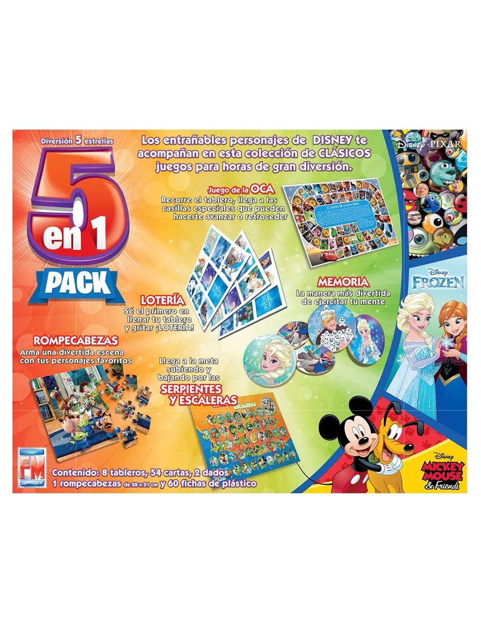 5 en 1 Disney 2