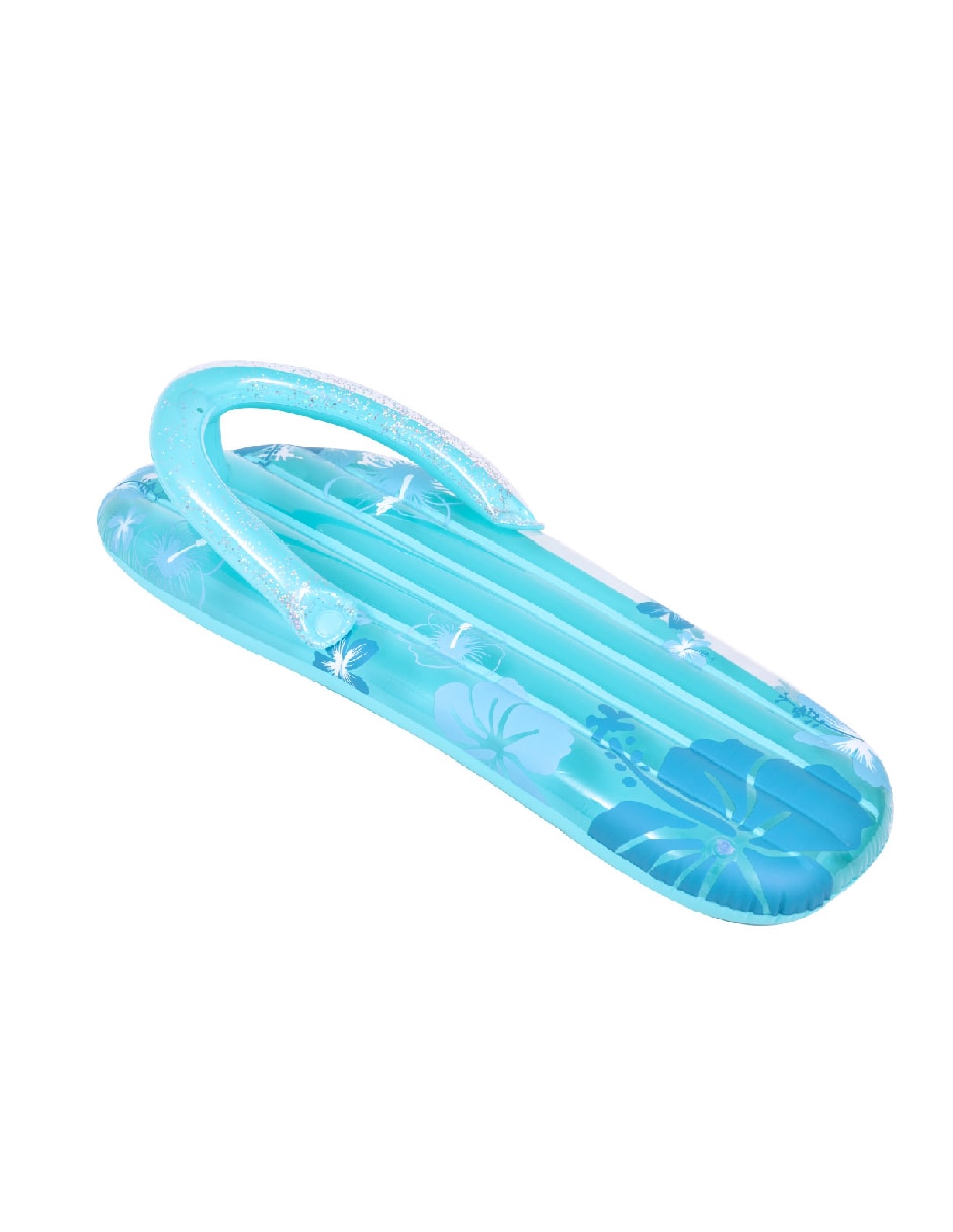 Inflable acuático forma de sandalia 2