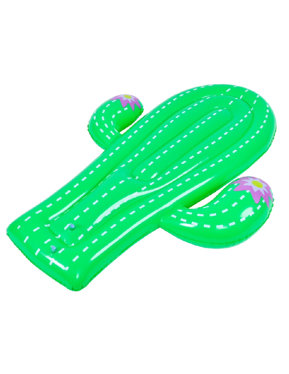 Inflable acuático forma de cactus