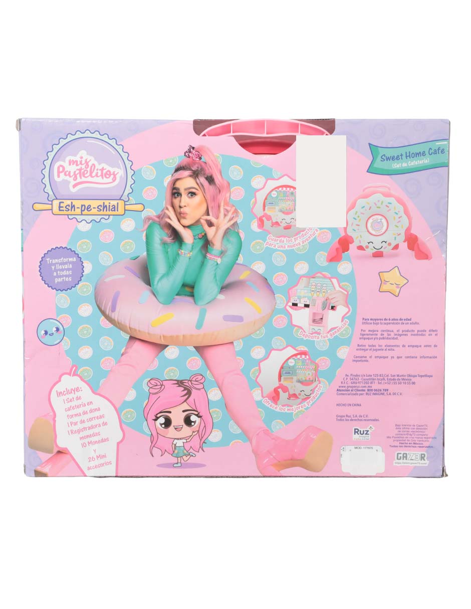 Set mochila infantil Mis Pastelitos Sweet Home Cafe 4