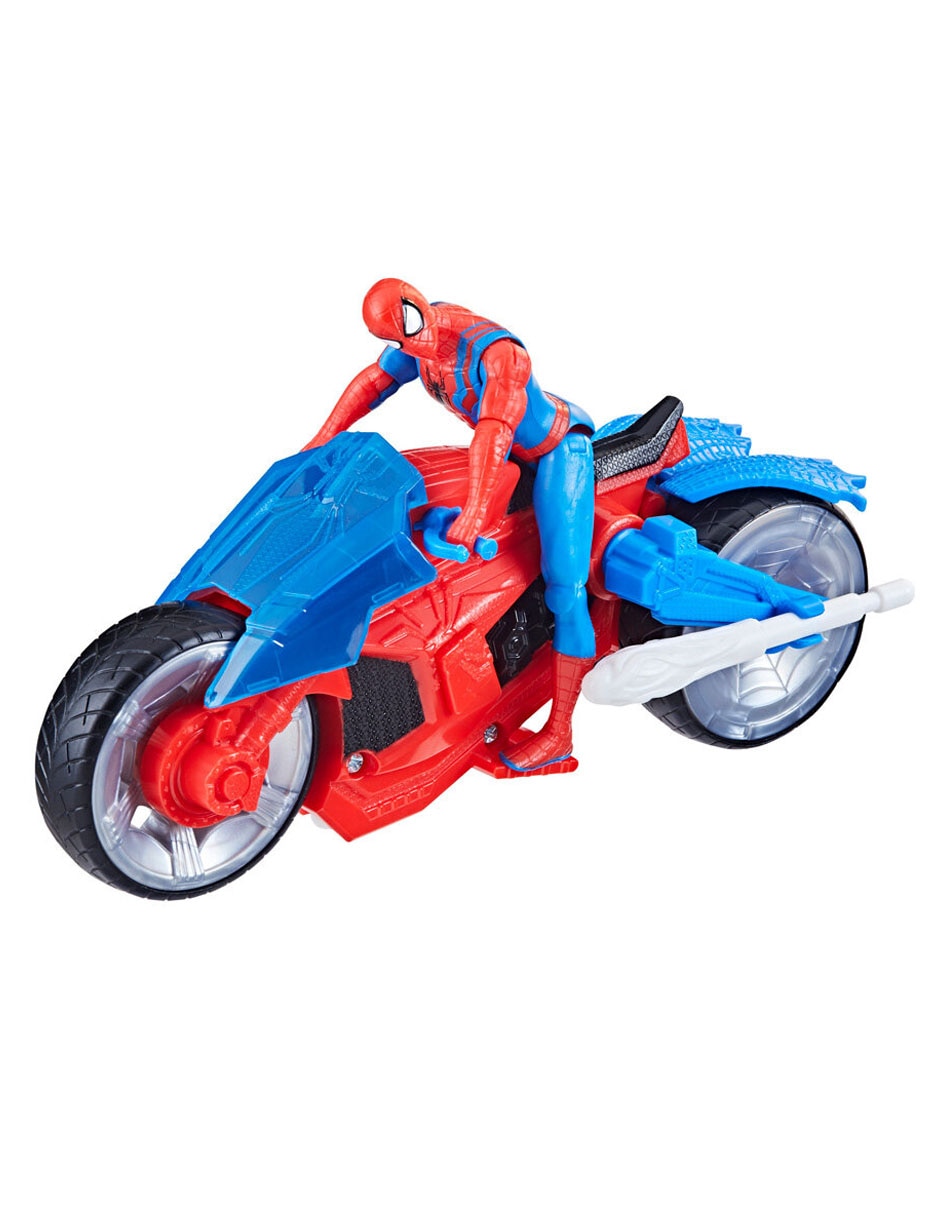 Motocicleta moto arácnida Spider-Man Motocicleta moto arácnida Spider-Man