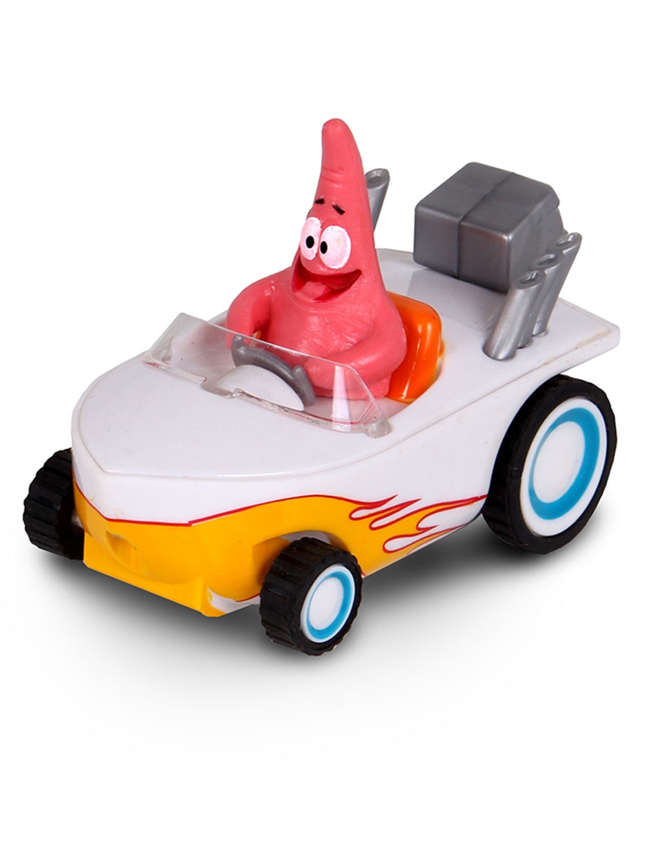 Vehículo de fricción Nickelodeon Hot Road Boat Patricio Estrella Vehículo de fricción Nickelodeon Hot Road Boat Patricio Estrella
