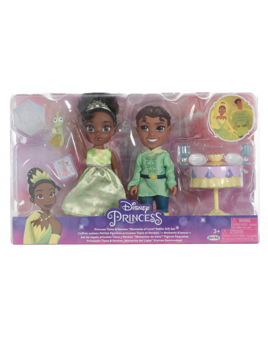 Fashion doll Princess Tiara y Naveen Momentos de amor