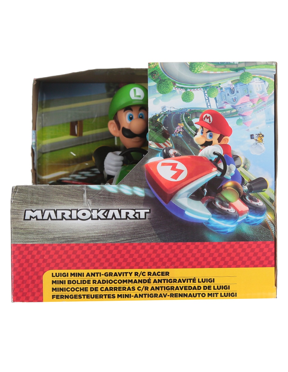 Vehículo de control remoto minicoche de carreras antigravedad de luigi 3