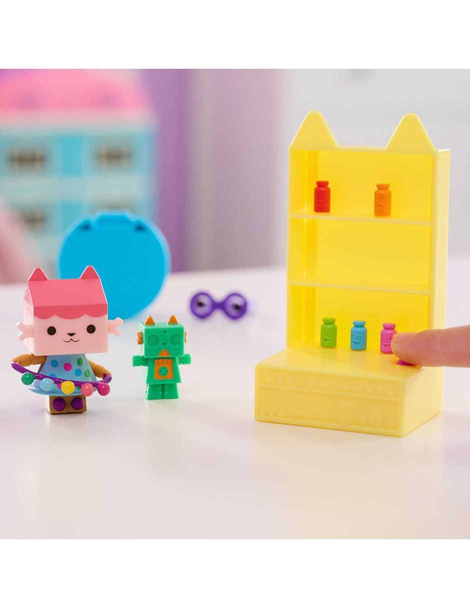 Muñeca miniatura Gabby's Dollhouse Cat-errific celebration 4