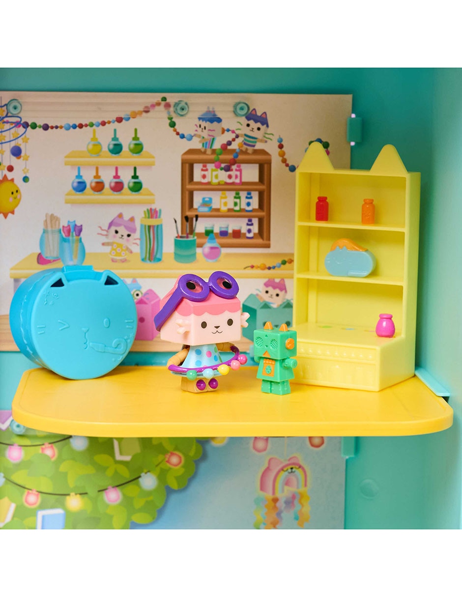 Muñeca miniatura Gabby's Dollhouse Cat-errific celebration 6