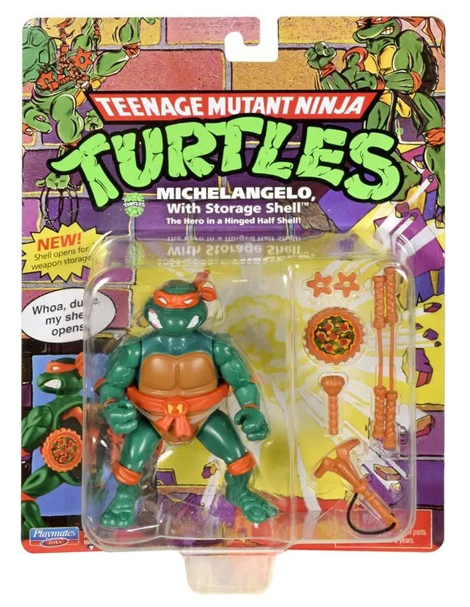 Figura de acción Teenage Mutant Ninja Turtles Michelangelo