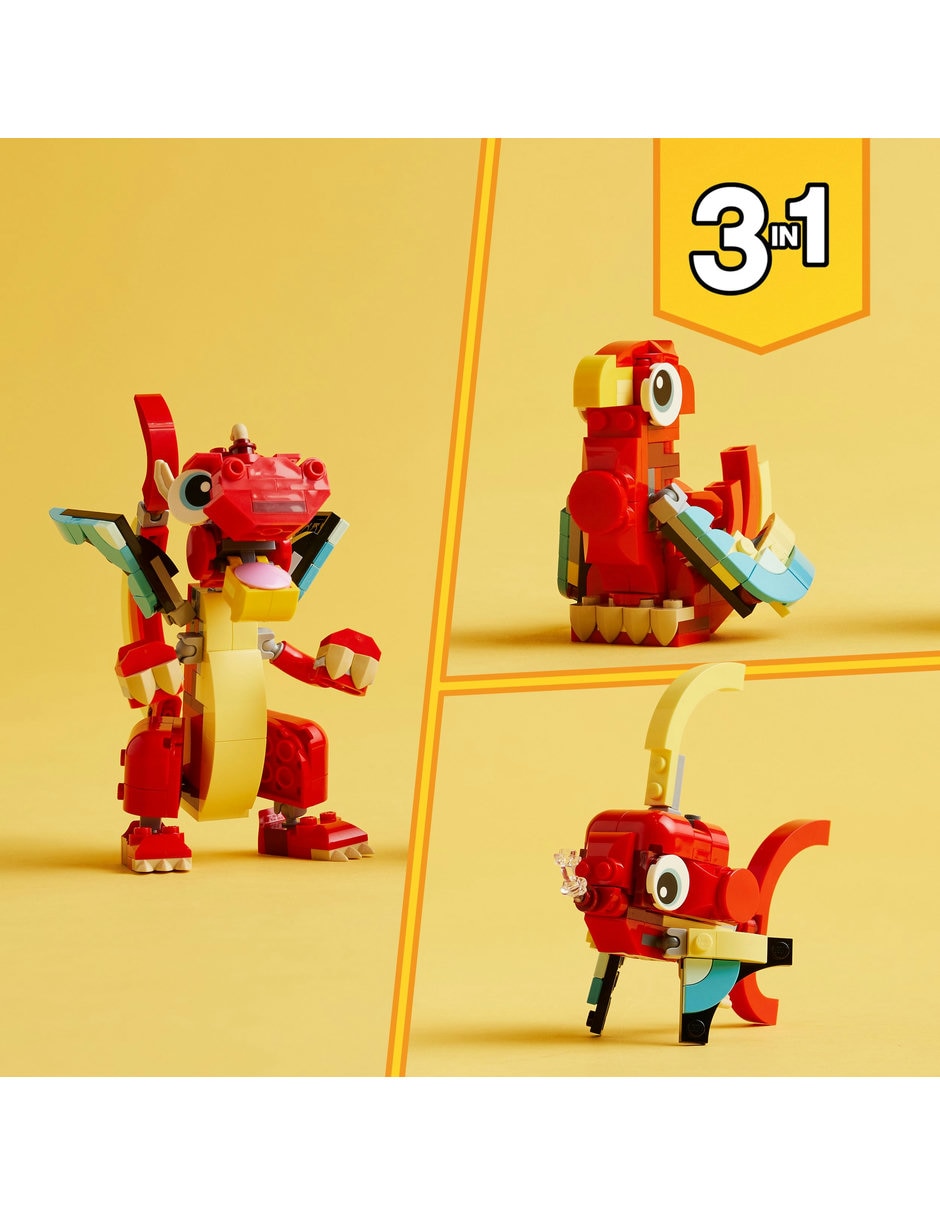 Creator Dragón Rojo 31145 8
