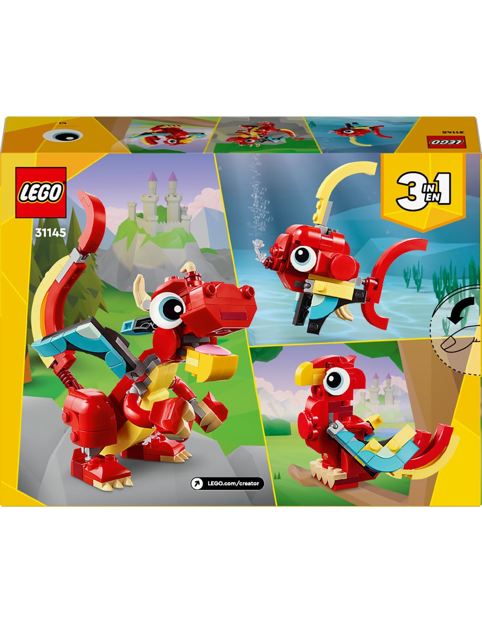 Creator Dragón Rojo 31145 10