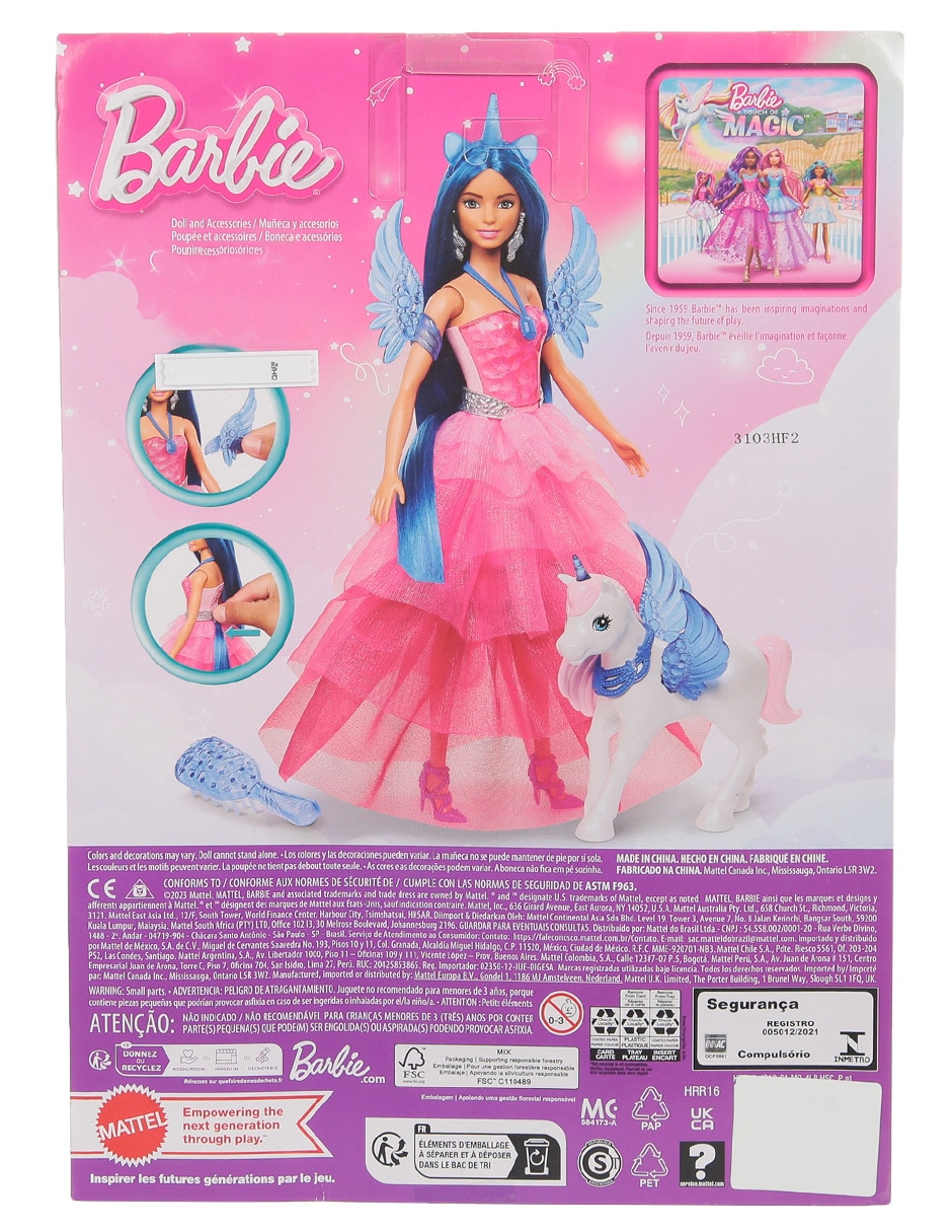 Fashion doll Barbie A touch of magic 4