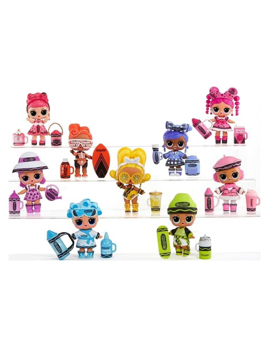 Figura sorpresa L.O.L. Crayola 4
