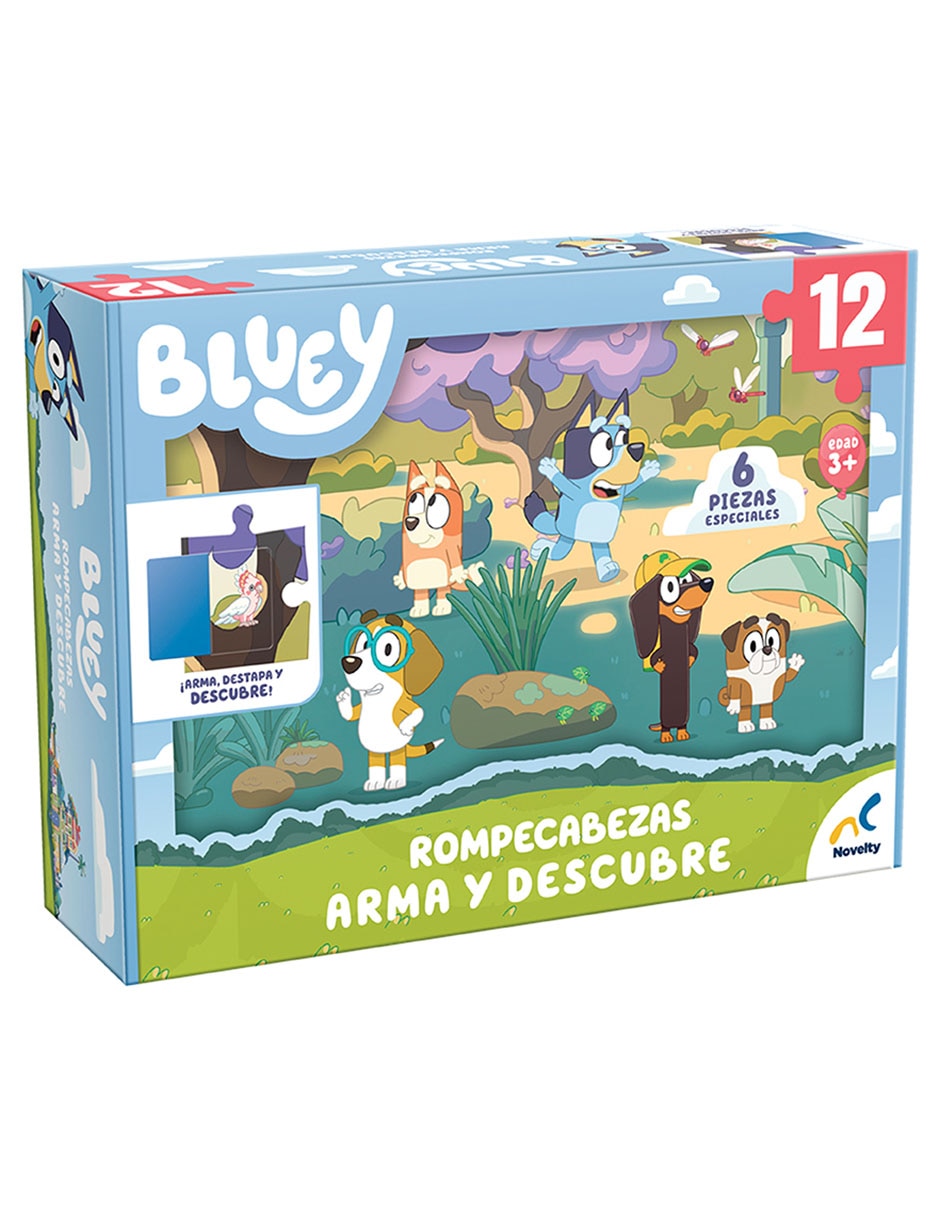 Rompecabezas arma y descubre Bluey 3