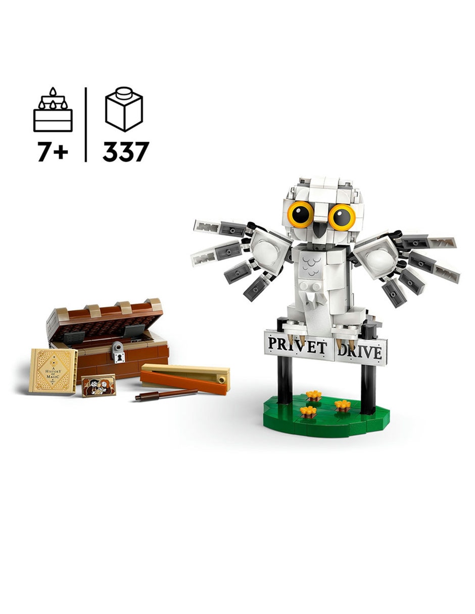 Harry Potter Hedwig en el número 4 de Privet Drive 76425 7