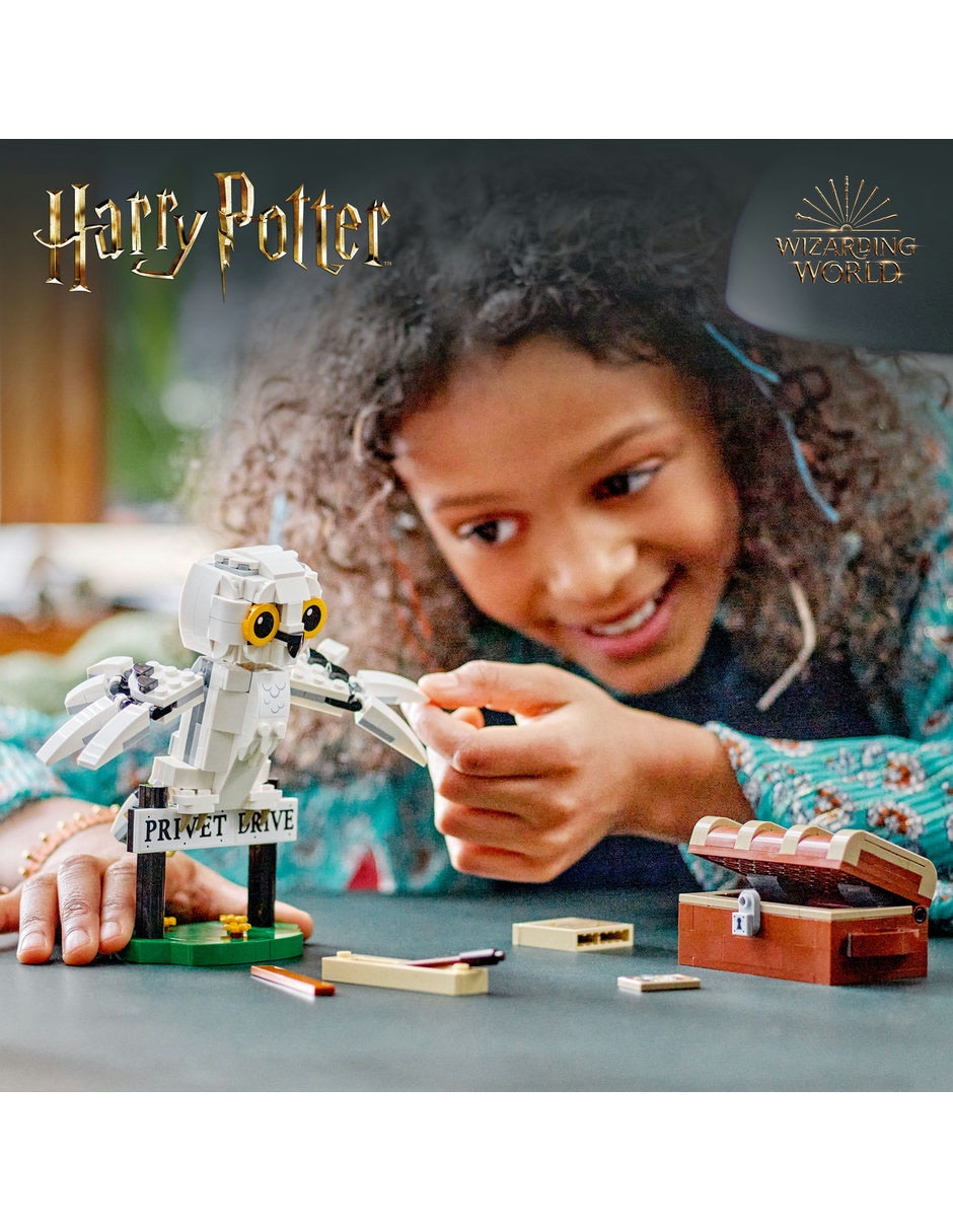 Harry Potter Hedwig en el número 4 de Privet Drive 76425 8