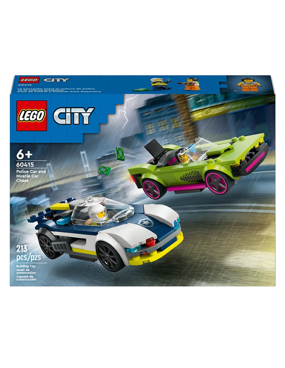City Coche de policía y potente deportivo 60415 2