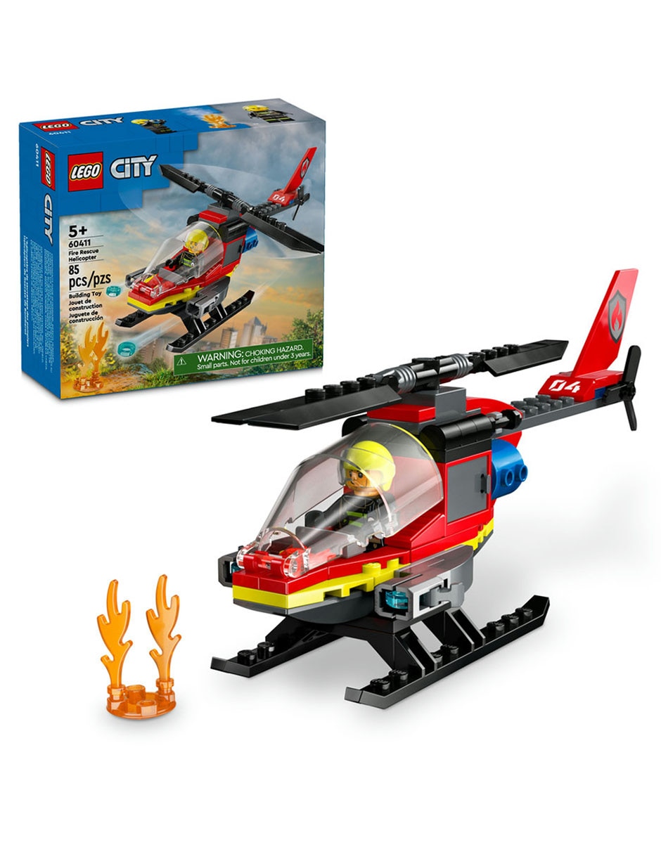 City Helicóptero de rescate de bomberos 60411
