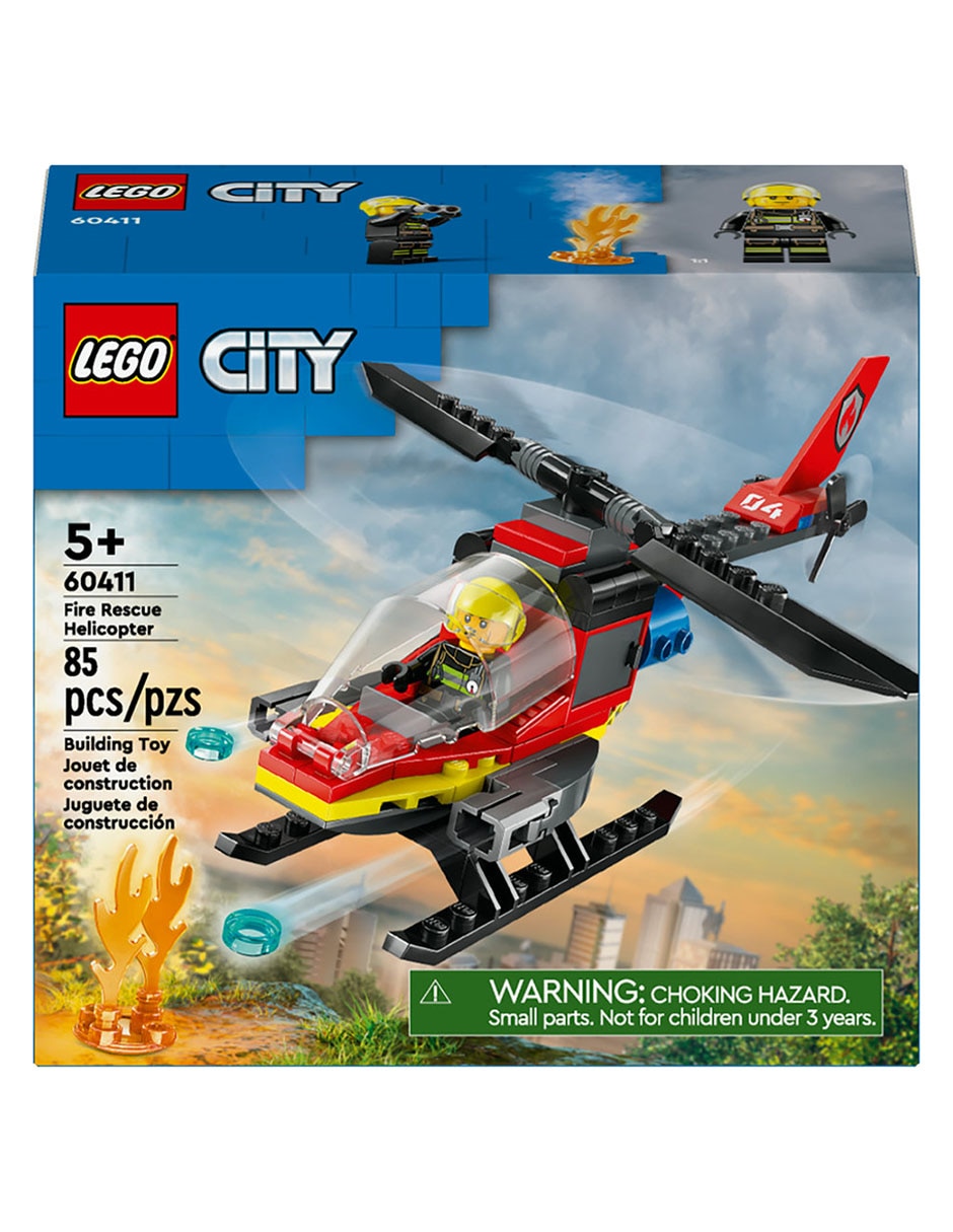 City Helicóptero de rescate de bomberos 60411 2