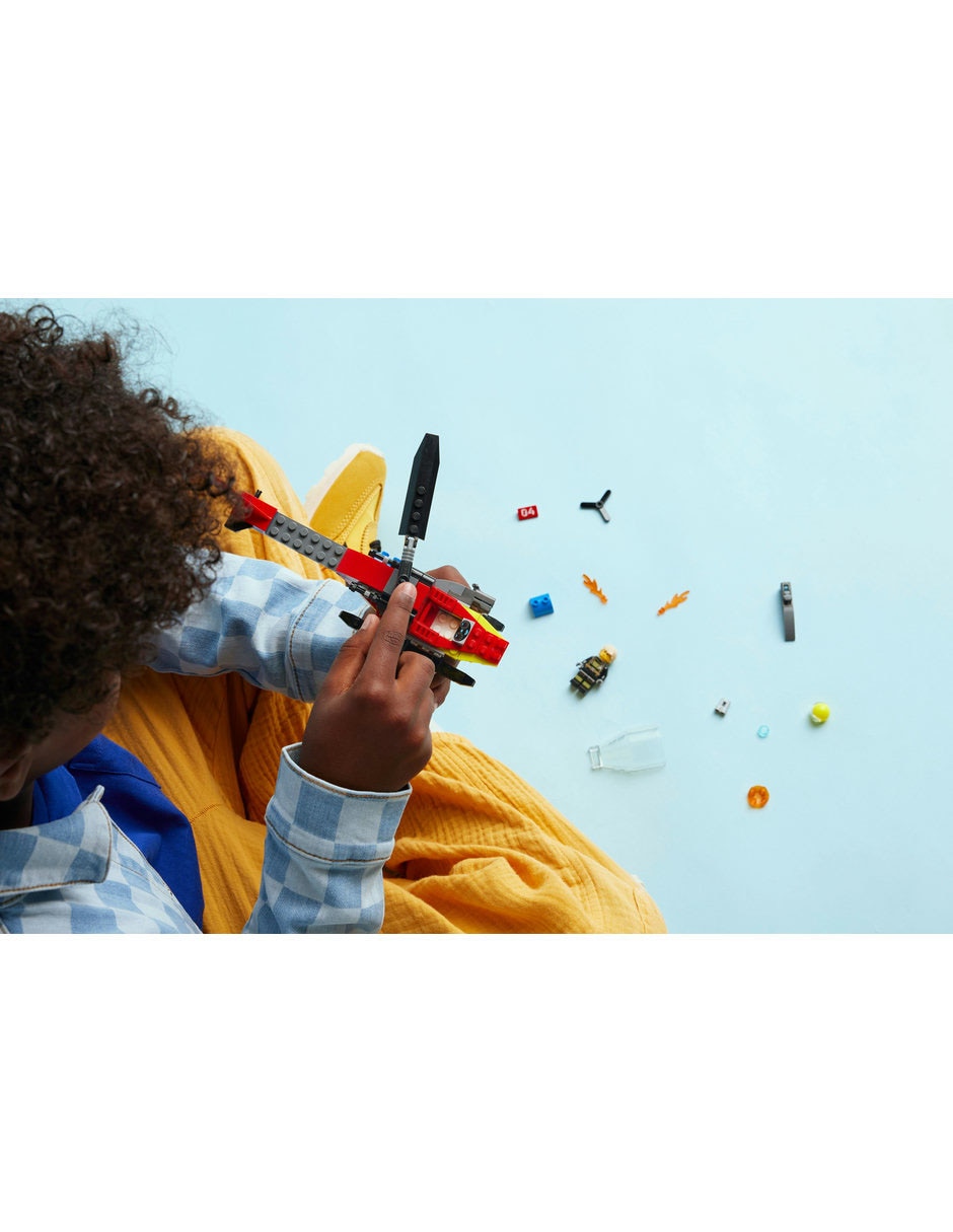 City Helicóptero de rescate de bomberos 60411 4