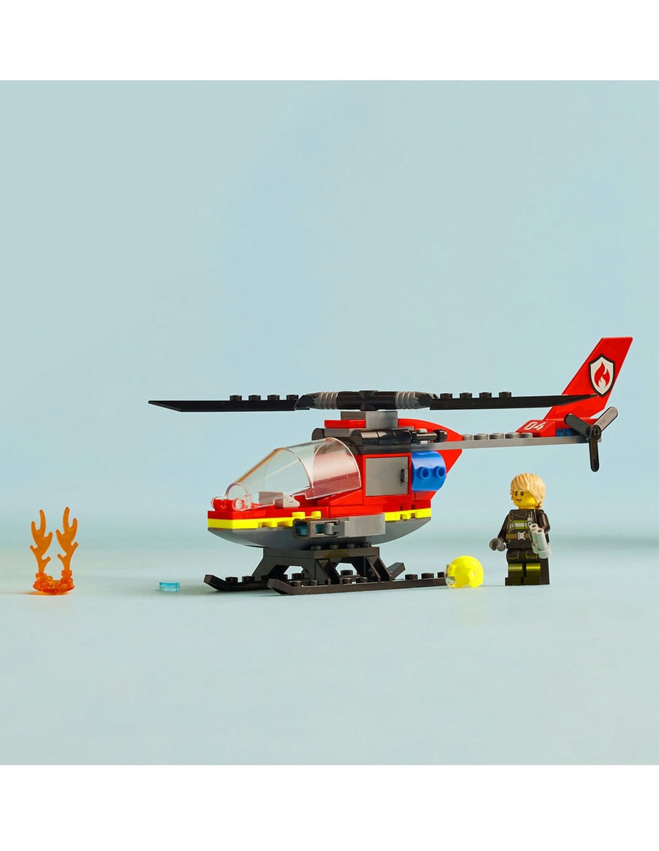 City Helicóptero de rescate de bomberos 60411 8