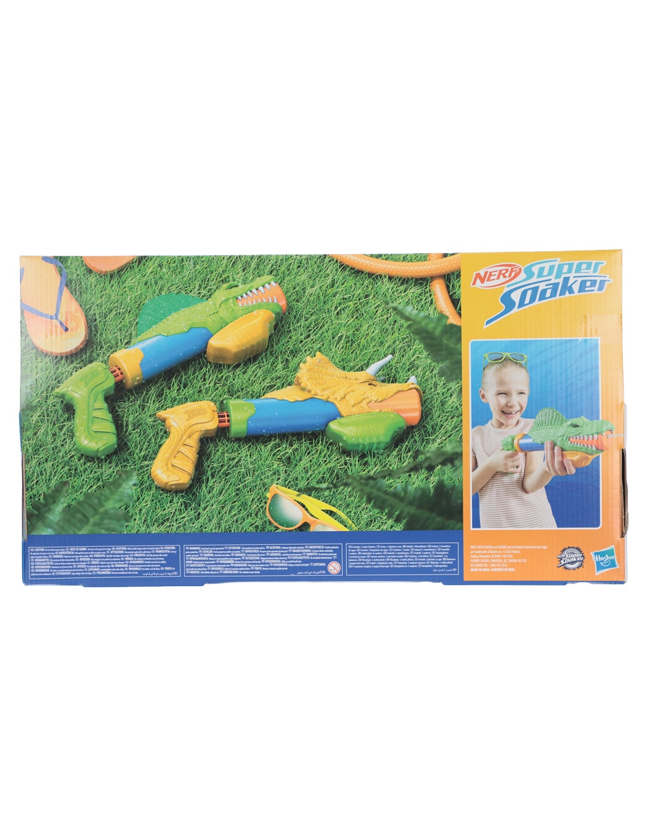Pistola de agua Super Soaker Dinosquad Dino Splashers 3