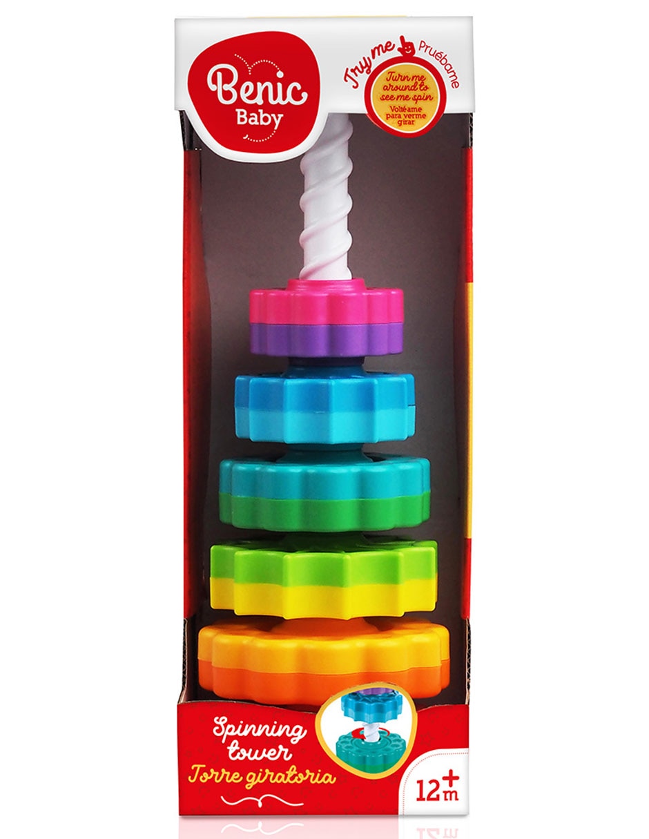 Torre giratoria juego interactivo unisex