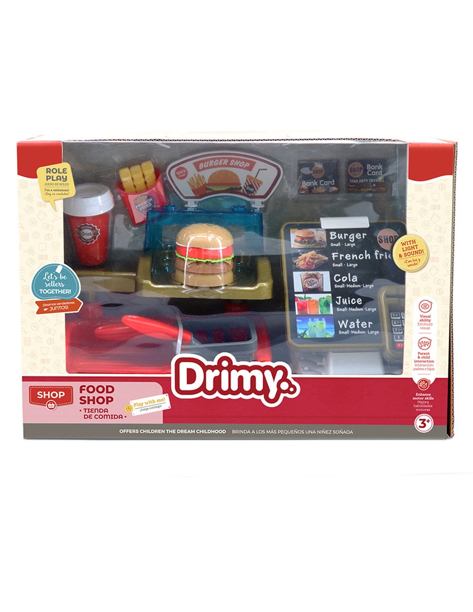 Tienda de comidas juego de rol para niños 2
