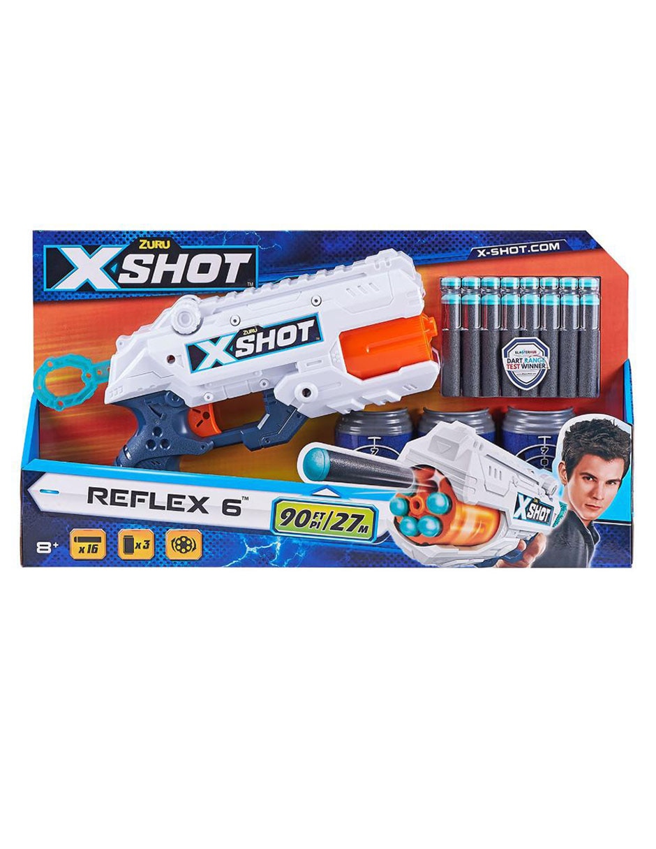 Pistola de dardos X Shot Reflex 6
