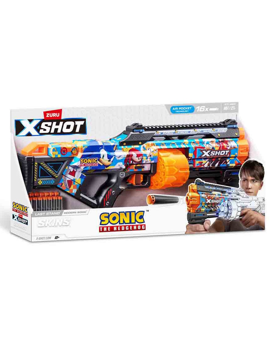 Pistola de dardos Sonic 6
