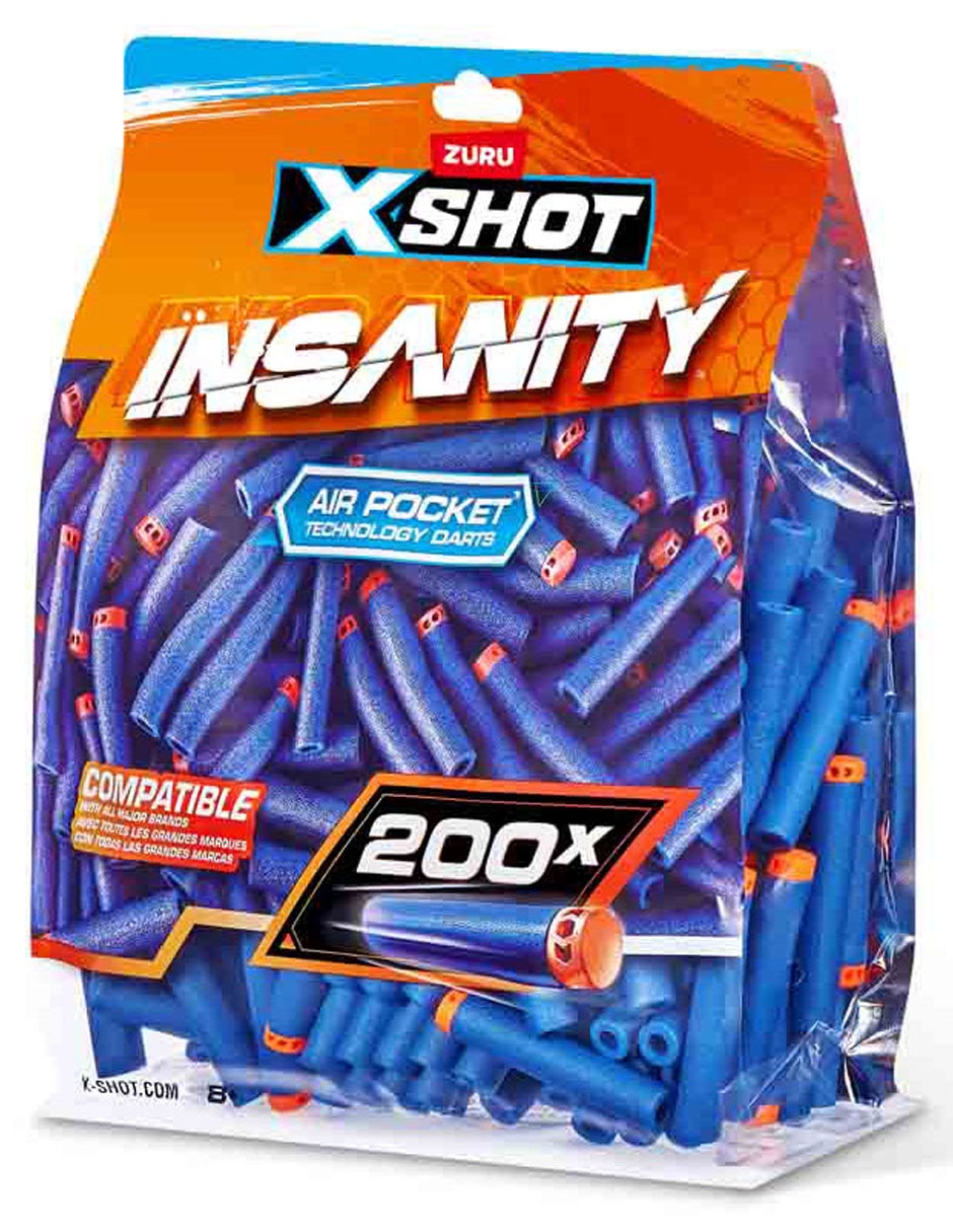 Repuesto de dardos X-Shot 3