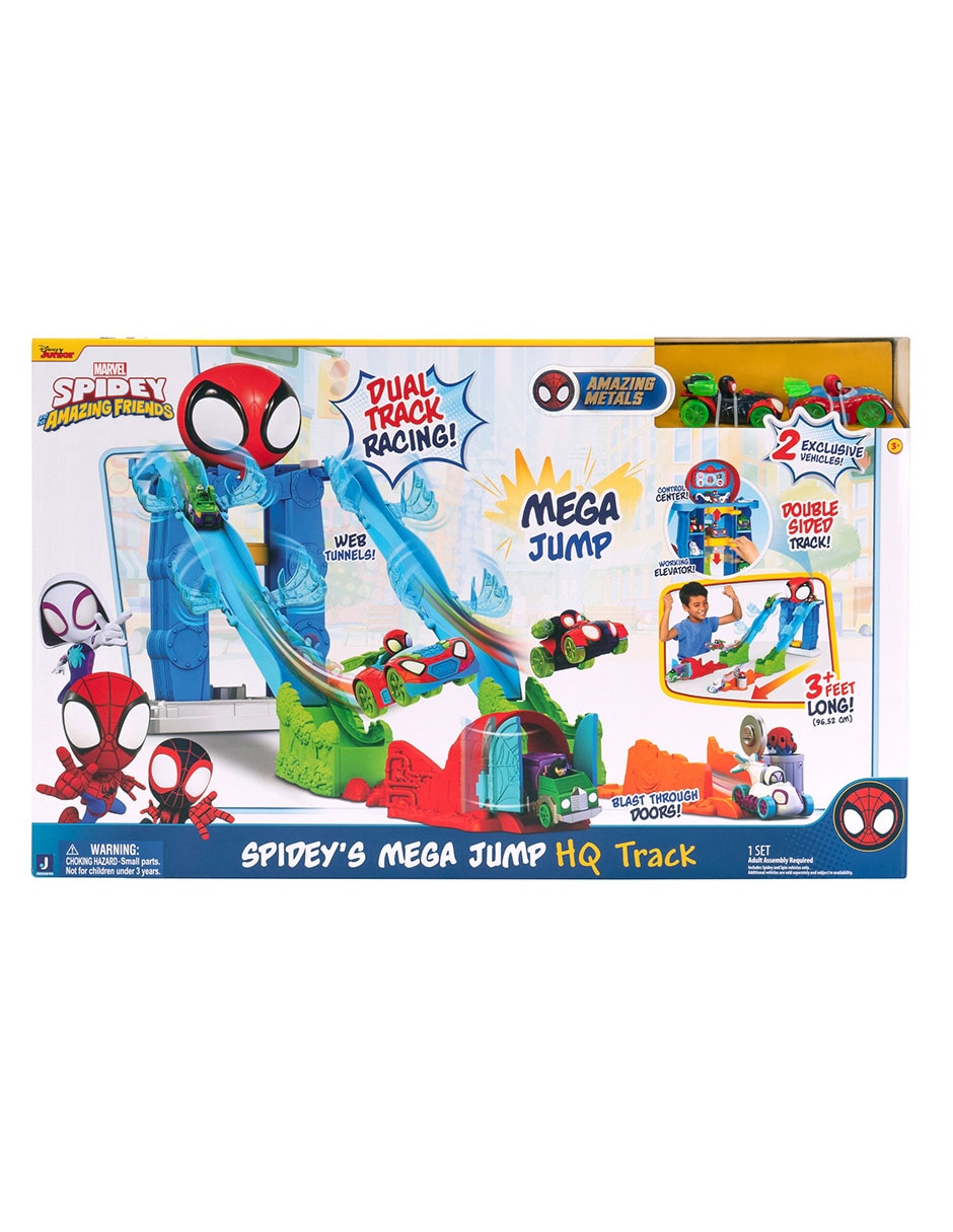 Pista cuartel spidey mega salto de amazing metals