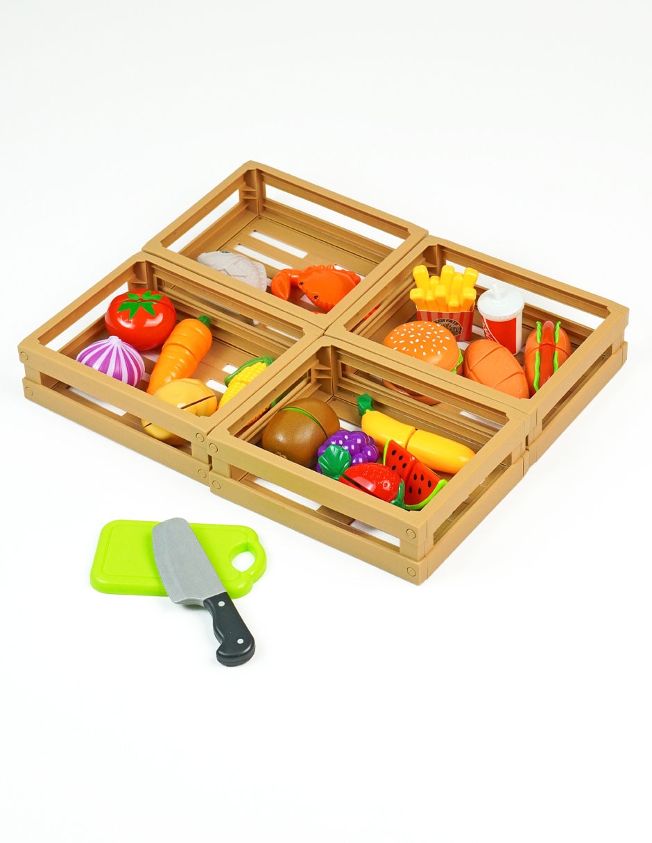 Comida de juguete juego de rol para niños 2