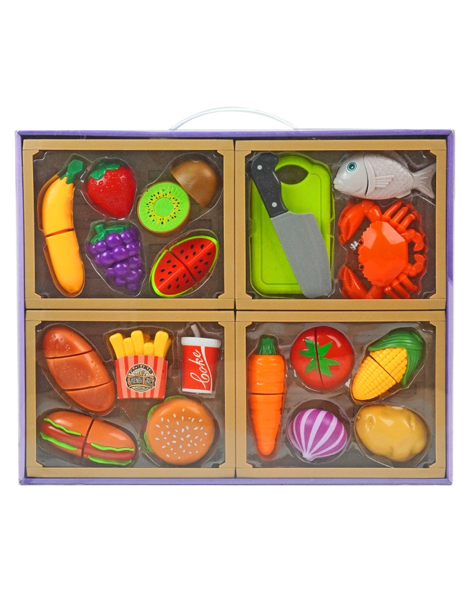 Comida de juguete juego de rol para niños 5