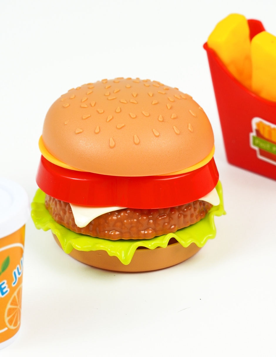 Comida de juguete juego de rol para niños 3