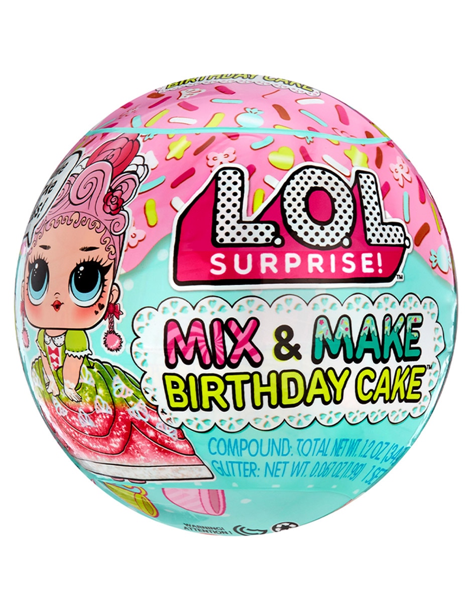 Figura articulada Surprise Mix and Make Birthday Cake collectors