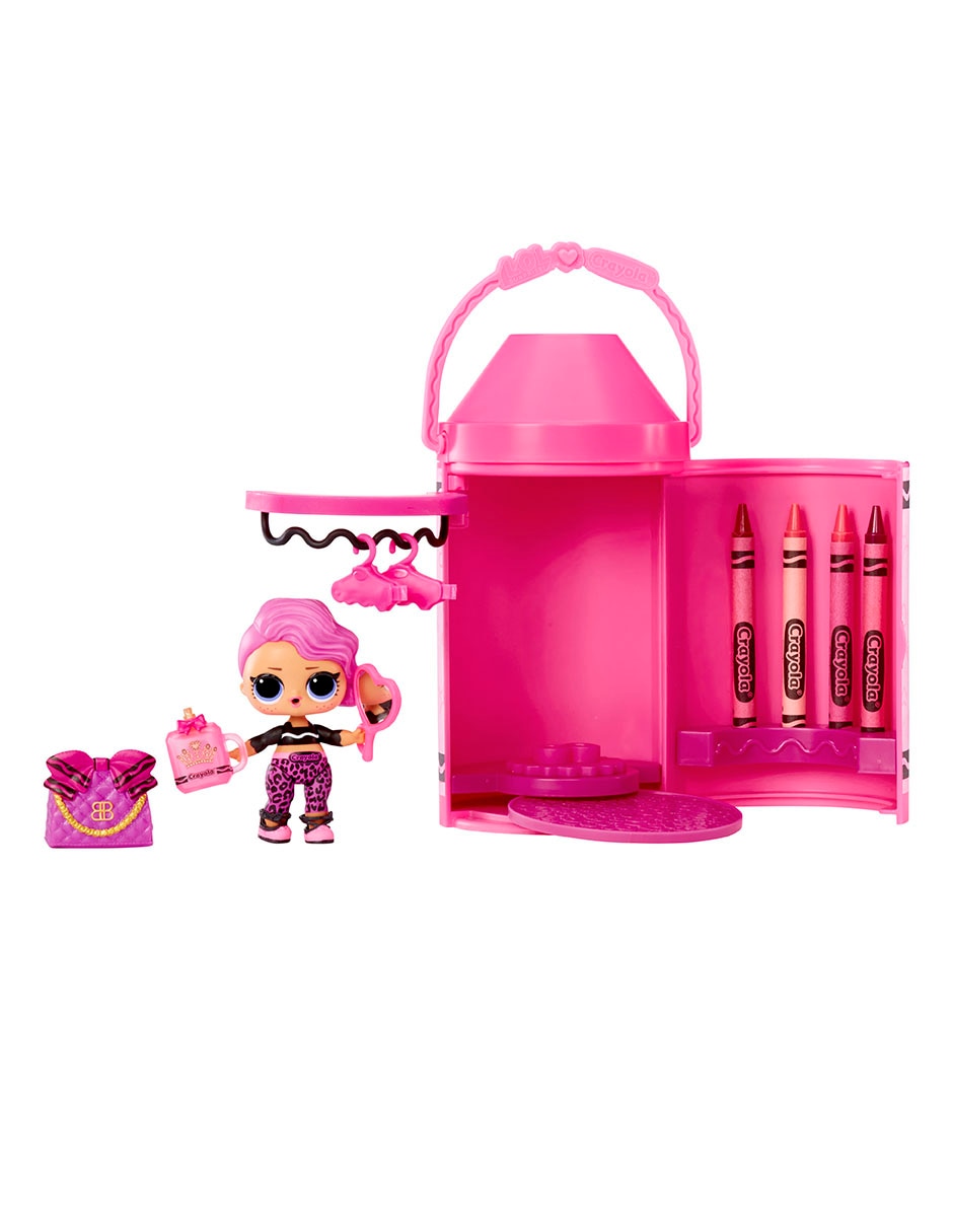 Muñeca L.O.L Surprise Crayola- Color me Studio 3