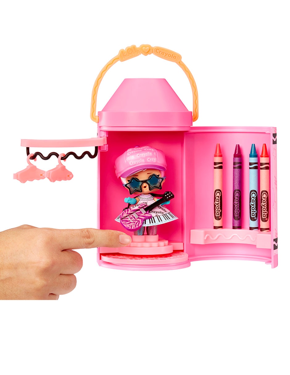 Muñeca L.O.L Surprise Crayola- Color me Studio 4