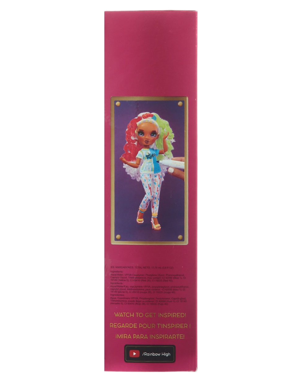 Fashion doll Rainbow High Color & Create 3