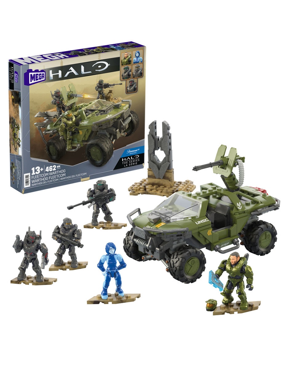 Mega Blocks Halo Warthog del Fleetcom HNC57 1