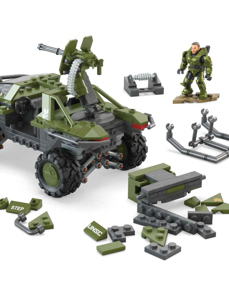 Mega Blocks Halo Warthog del Fleetcom HNC57 5
