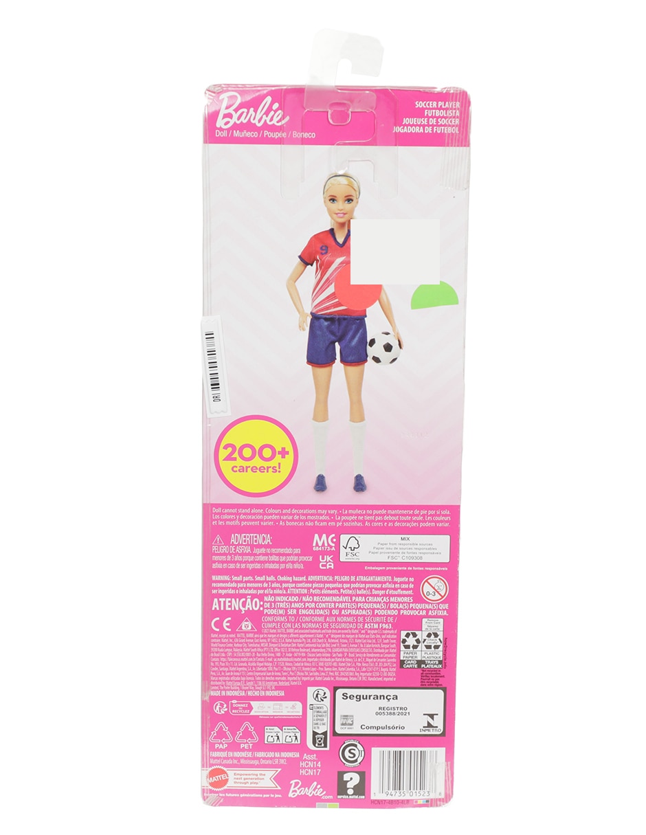 Fashion doll Barbie Futbolista 3