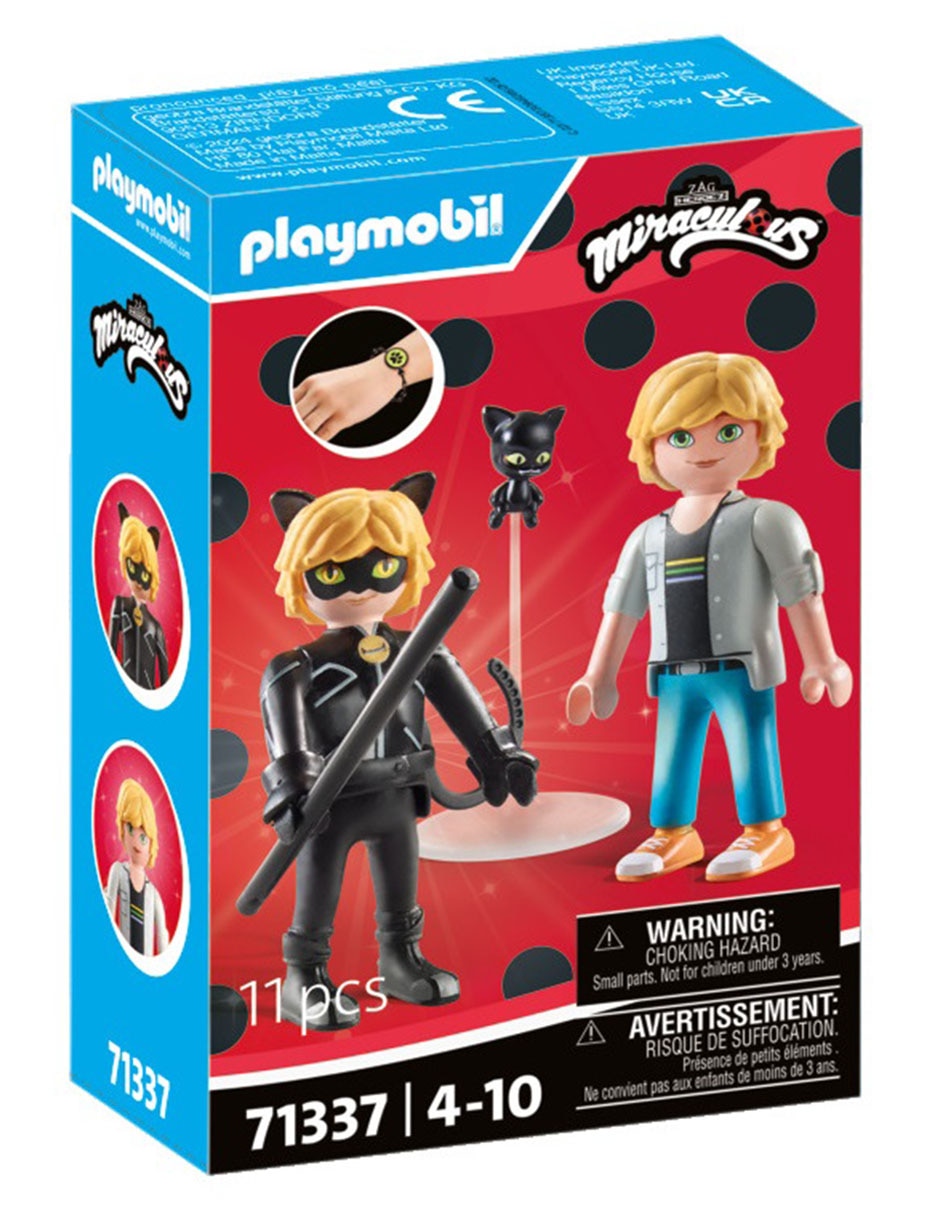 miraculous adrien y CAT noir 71337 3