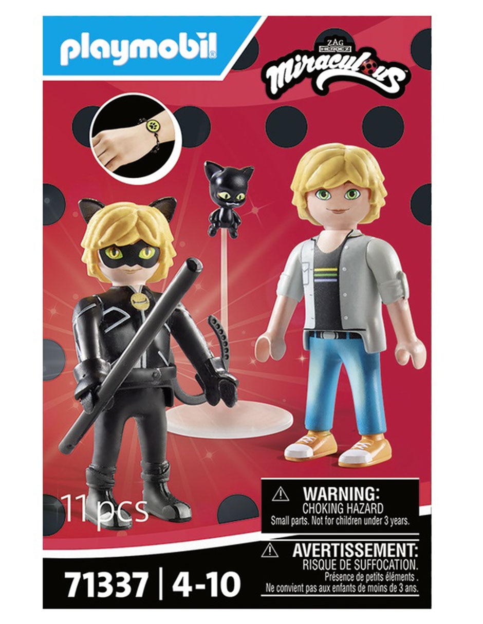 miraculous adrien y CAT noir 71337 4