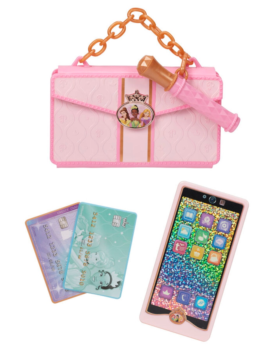 Teléfono de juguete y bonito bolso de mano juego de rol para niños 1