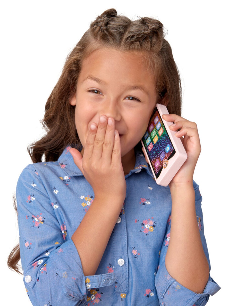 Teléfono de juguete y bonito bolso de mano juego de rol para niños 10